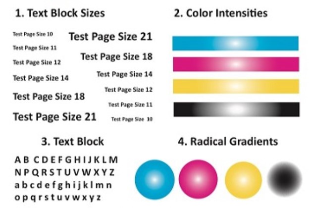 Printing printer test pages as PDF and documents made easy.