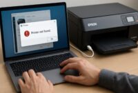 Troubleshooting Epson Print Layout "printer not found" error
