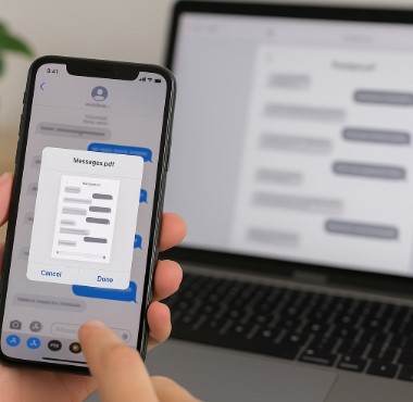 How to Print Messages from iPhone as a PDF