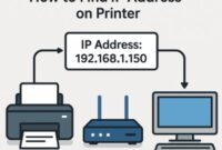How to find printer IP address on Windows/Mac/router