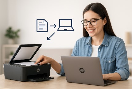How to scan from HP printer to computer – a visual guide