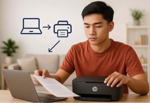 to scan from HP printer to computer 