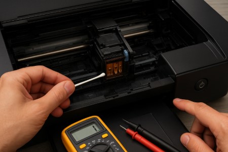 Canon B200 Error printhead fix step-by-step visual