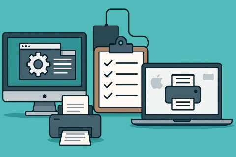 Step-by-step printer driver backup checklist for Windows & Mac