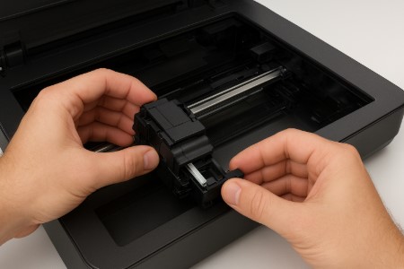 Stop HP 59.C0 Error - The 1 Crucial Part to Replace Now 3 HP scanner carriage assembly replacement for HP 59.C0 error fix