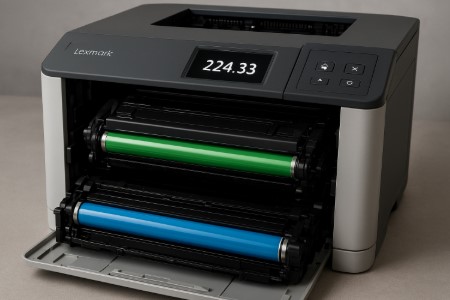 Lexmark 224.33 - Technician performing quick checks for Lexmark printer error 224.33