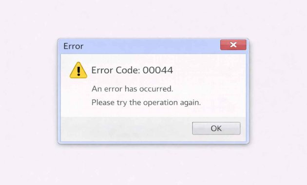 Epson Printer Error Code 00044 Fix with Step by Step 4 Epson Printer Error Code 00044