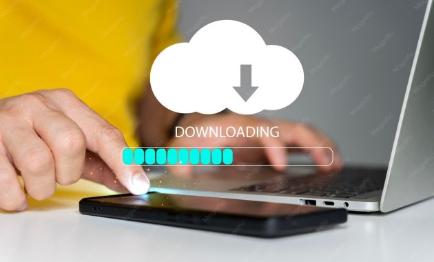 imgi 47 download processing data concept downloading data from cloud storage person using smartphone 4 1